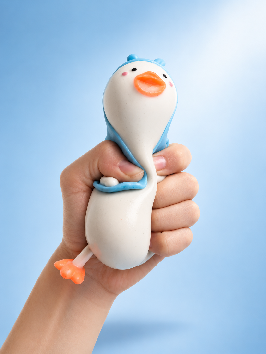 Pato Squishy con Saco